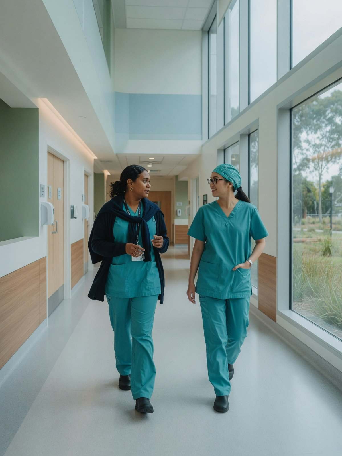 Healthcare team at work